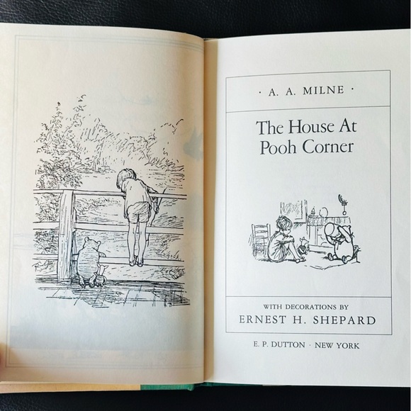 The House At Pooh Corner AA Milne Ernest H Shepard Hardcover Book - Picture 4 of 9